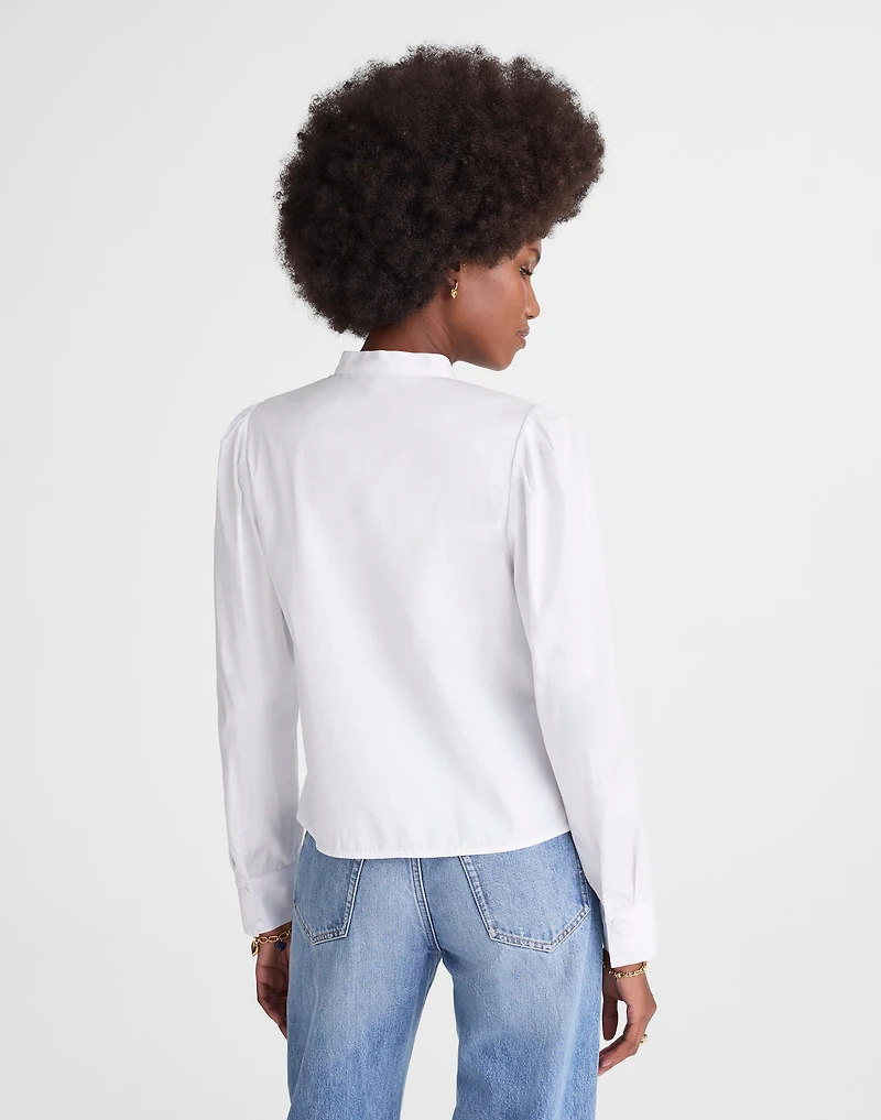 Puff-Sleeve Button-Up Shirt | Madewell