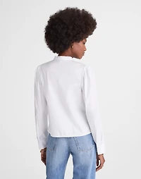 Puff-Sleeve Button-Up Shirt | Madewell