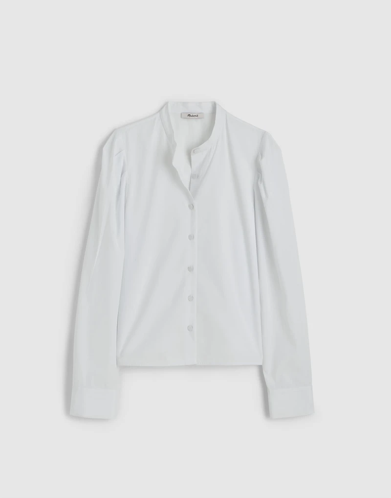 Puff-Sleeve Button-Up Shirt | Madewell