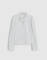 Puff-Sleeve Button-Up Shirt | Madewell