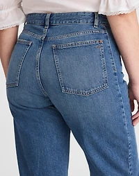 The Plus Curvy Pieced Barrel-Leg Jean | Madewell