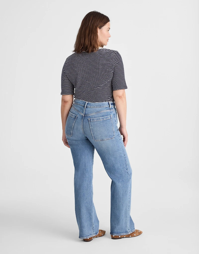 The Plus Curvy Emmett Wide-Leg Jean | Madewell