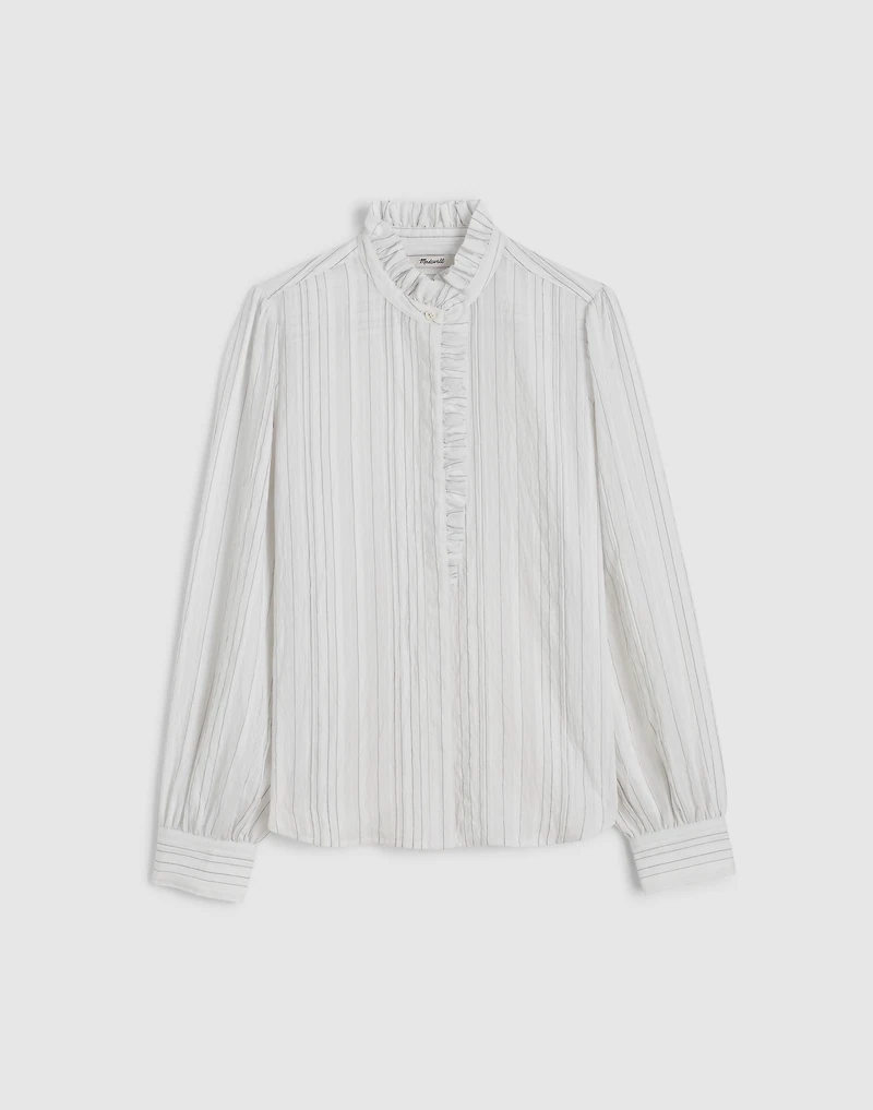 Ruffled Button-Up Top | Madewell