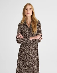 Ruched Midi Shirtdress | Madewell