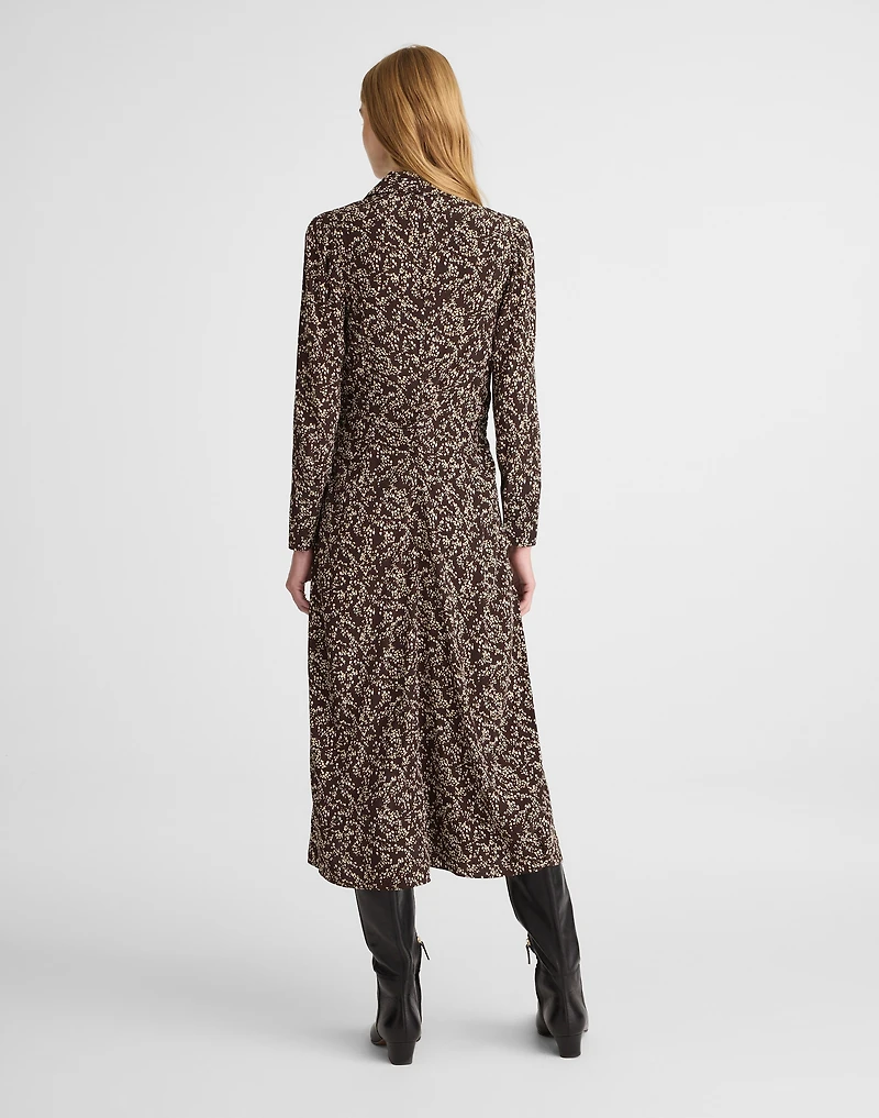 Ruched Midi Shirtdress | Madewell