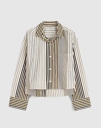Curve-Hem Shirt Poplin | Madewell
