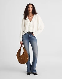 Ruffled Pintuck Top | Madewell