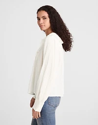 Ruffled Pintuck Top | Madewell