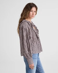 Ruffled Pintuck Top | Madewell