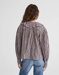 Ruffled Pintuck Top | Madewell