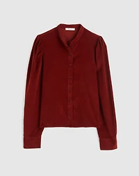 Puff-Sleeve Button-Up Shirt | Madewell