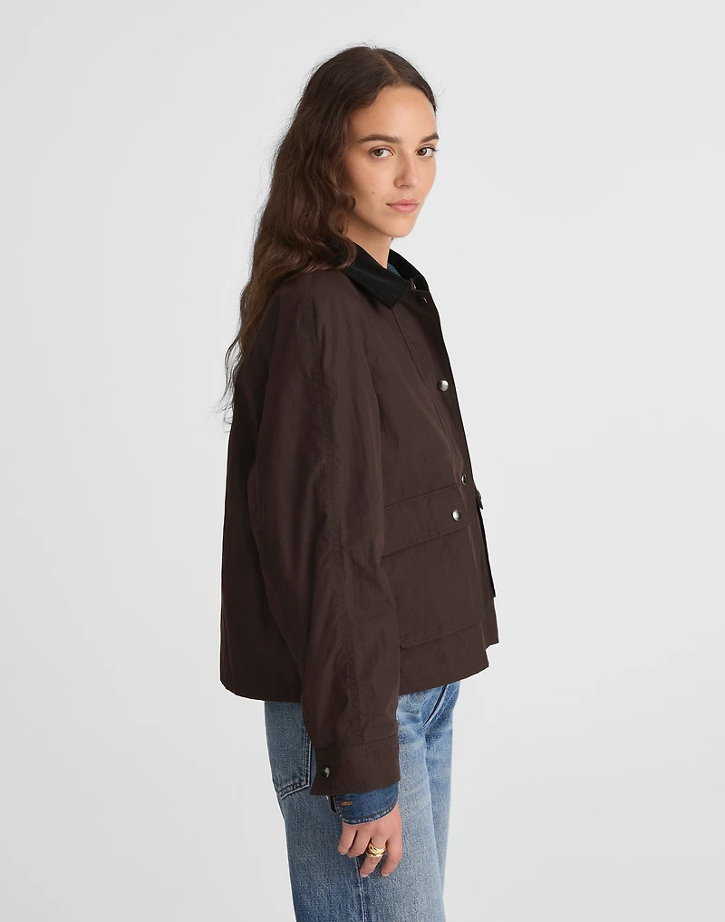 Waxed Zip-Front Jacket | Madewell