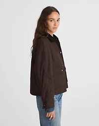 Waxed Zip-Front Jacket | Madewell