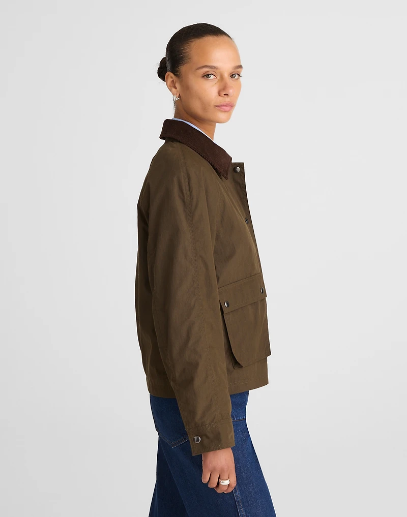Waxed Zip-Front Jacket | Madewell