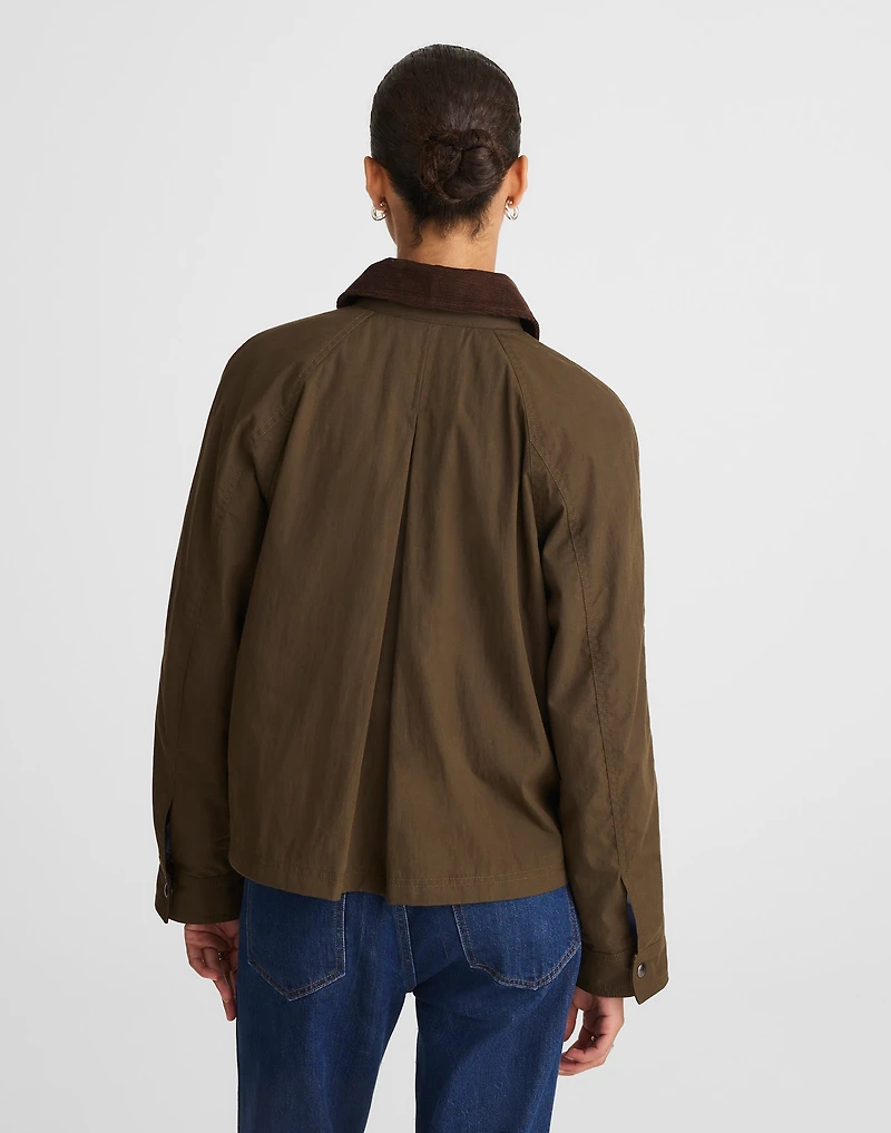 Waxed Zip-Front Jacket | Madewell