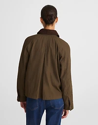 Waxed Zip-Front Jacket | Madewell