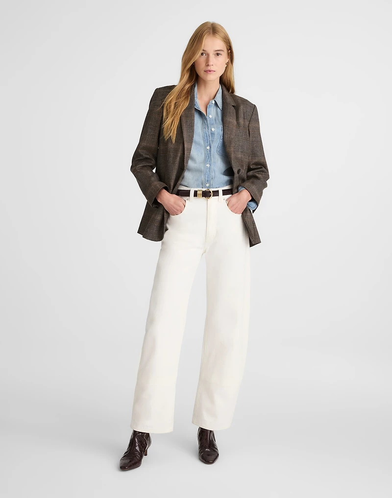 Cardigan Blazer Plaid | Madewell