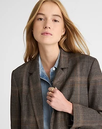 Cardigan Blazer Plaid | Madewell
