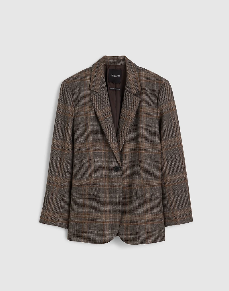 Cardigan Blazer Plaid | Madewell