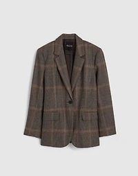 Cardigan Blazer Plaid | Madewell