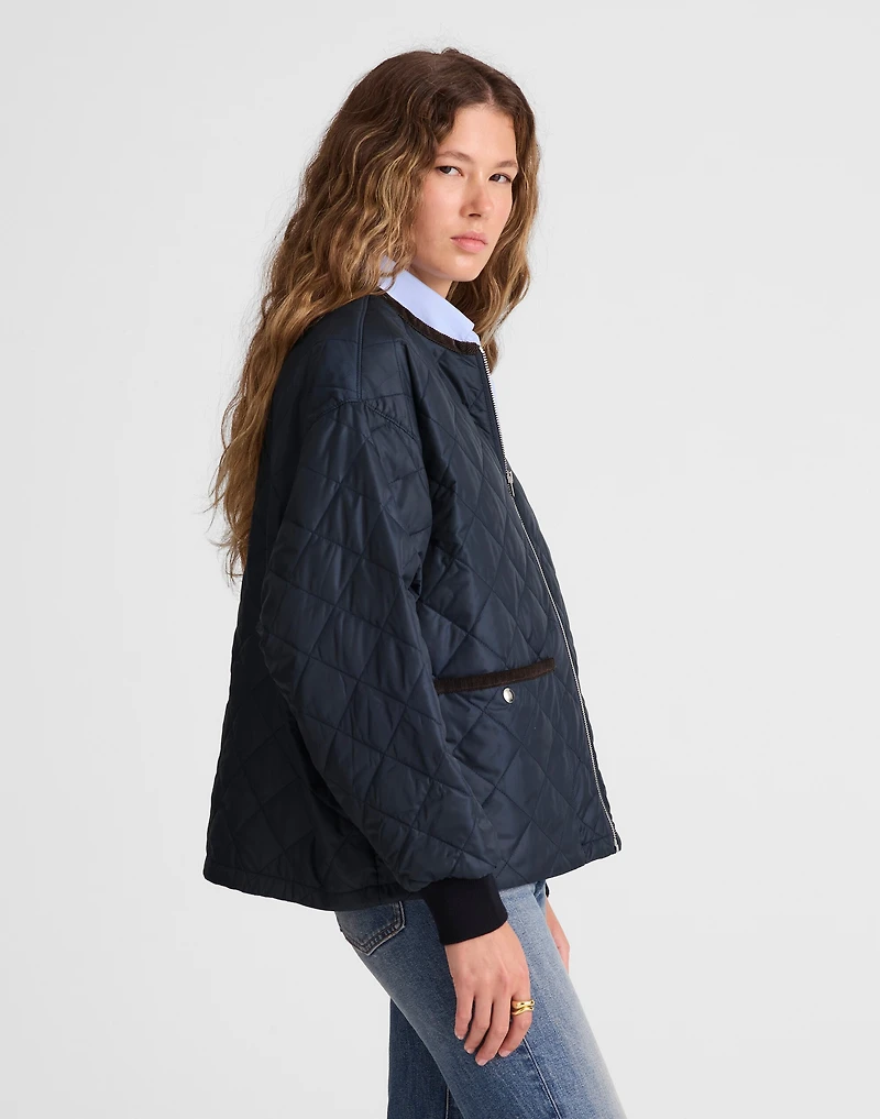 Quilted Bomber Jacket | Madewell