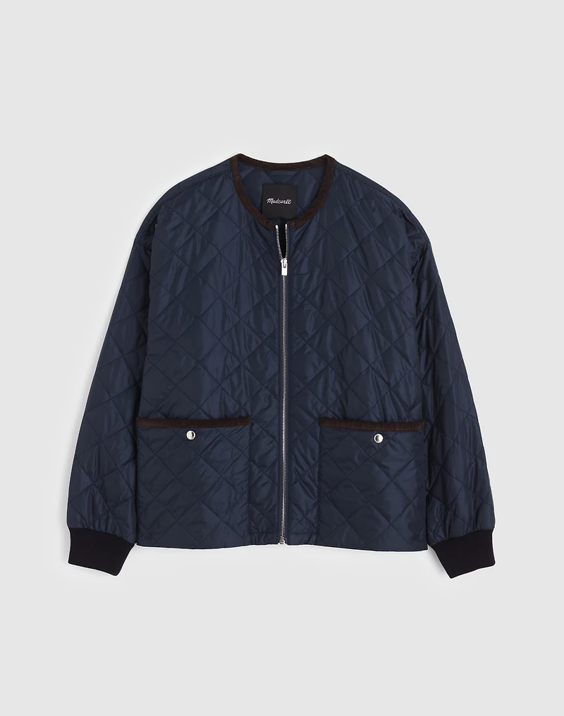Quilted Bomber Jacket | Madewell