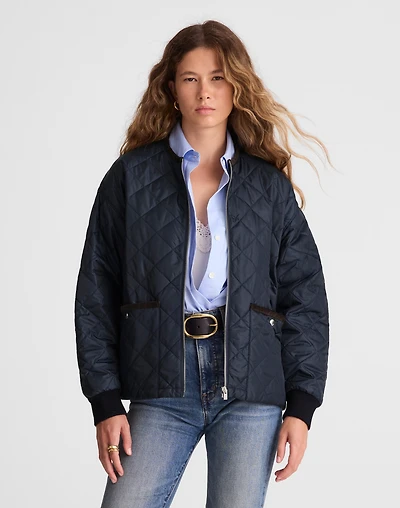 Quilted Bomber Jacket | Madewell