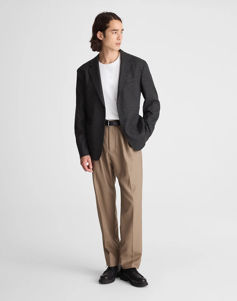 Unstructured Houndstooth Blazer | Madewell