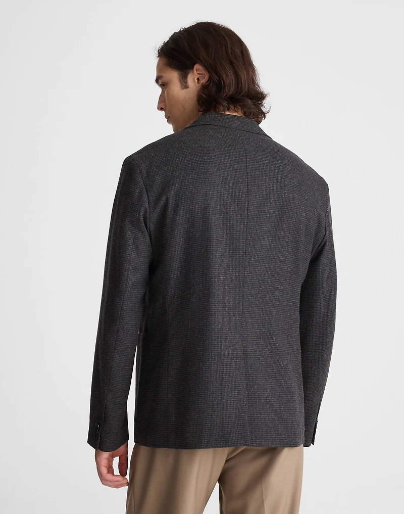 Unstructured Houndstooth Blazer | Madewell