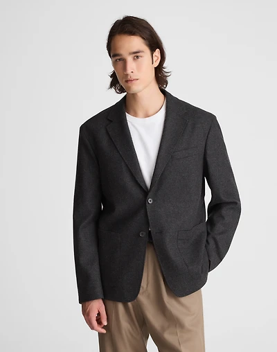 Unstructured Houndstooth Blazer | Madewell