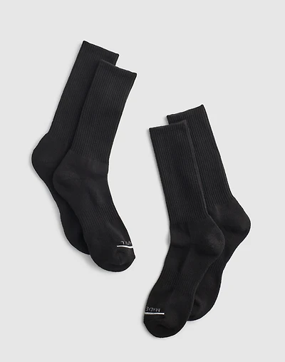 Two-Pack MWL Cloudlift Crew Socks | Madewell
