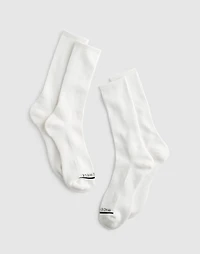 Two-Pack MWL Cloudlift Crew Socks | Madewell