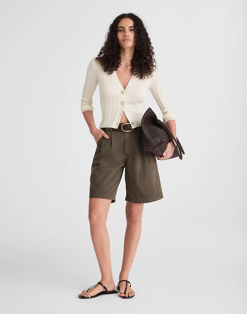 Ribbed V-Neck Cardigan | Madewell