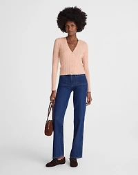 Ribbed V-Neck Cardigan | Madewell
