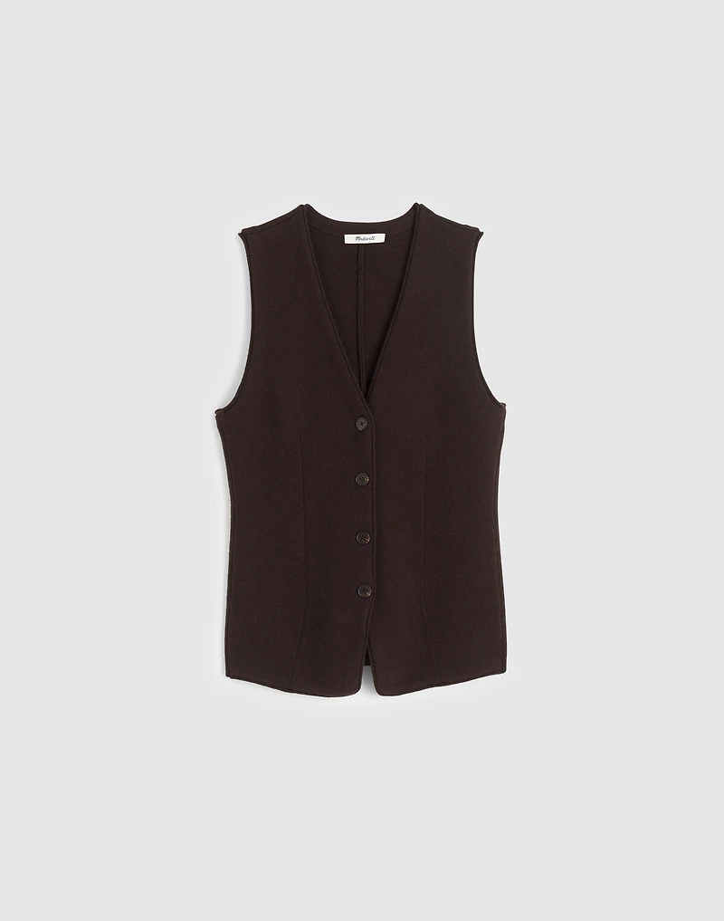 V-Neck Sweater Vest 100% Merino Wool | Madewell