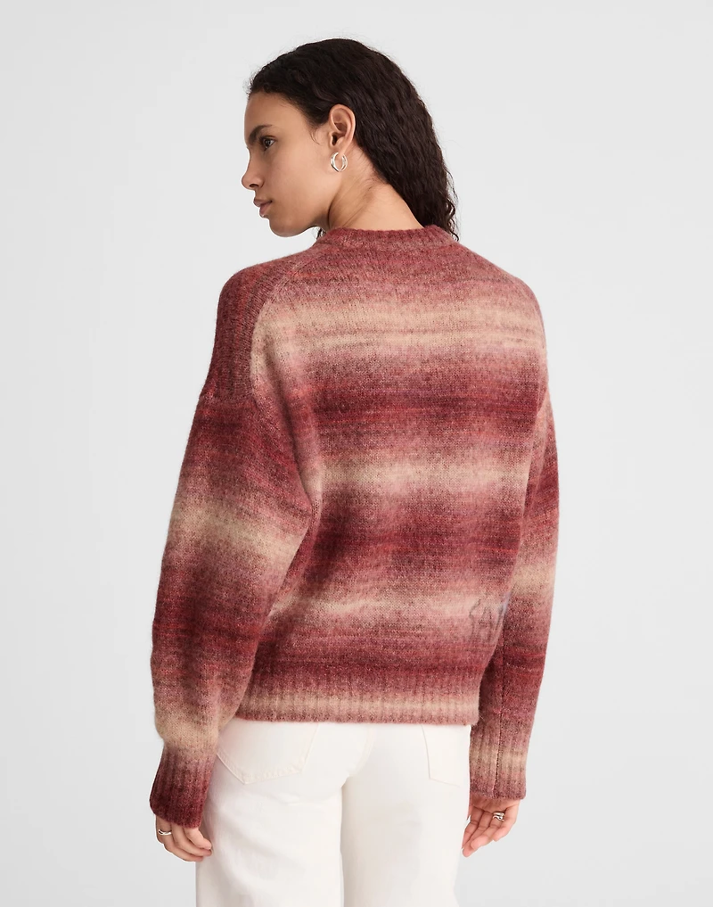 Space-Dyed Drop-Shoulder Sweater | Madewell