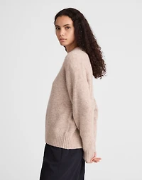 CloudSoft Drop-Shoulder Crewneck Sweater | Madewell