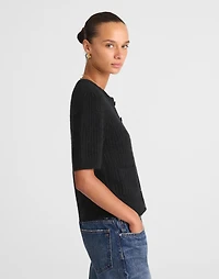 Patch-Pocket Puff-Sleeve Cardigan | Madewell