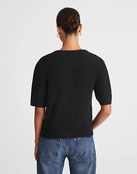 Patch-Pocket Puff-Sleeve Cardigan | Madewell