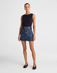 Boatneck Sleeveless Sweater | Madewell