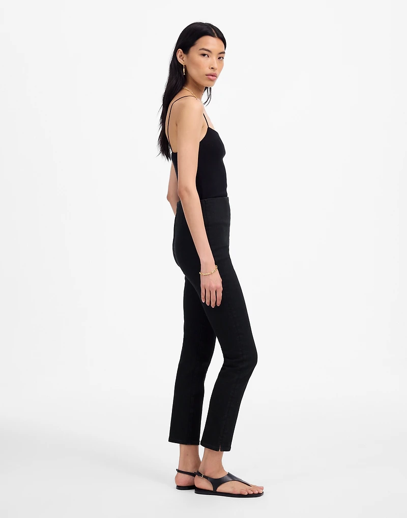 Denim Slim Crop Pants Black Rinse | Madewell
