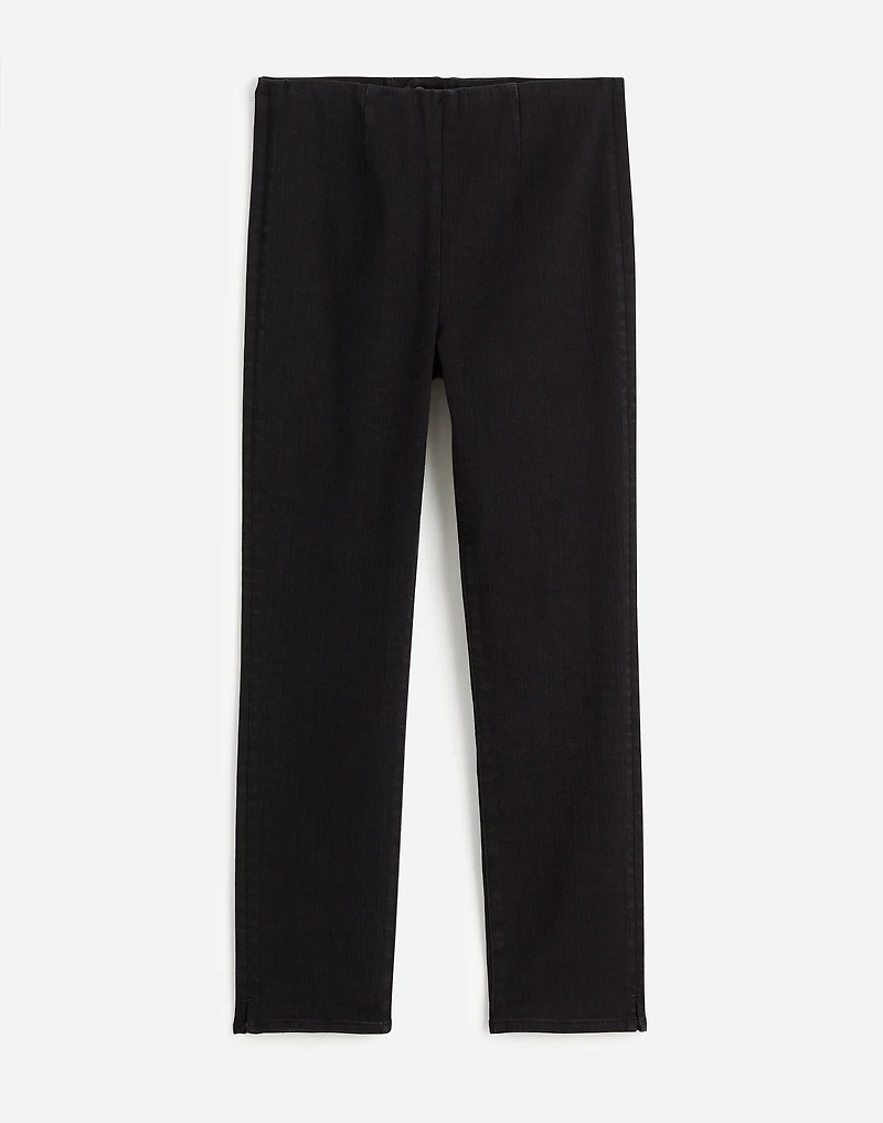 Denim Slim Crop Pants Black Rinse | Madewell