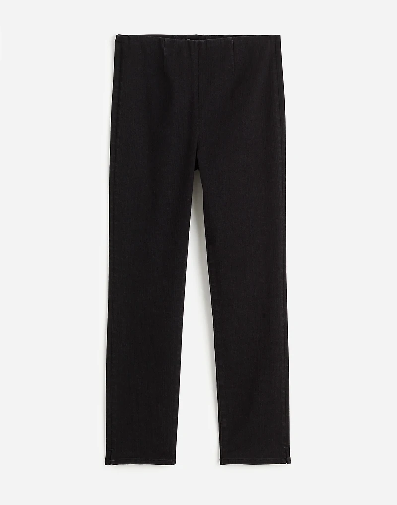 Denim Slim Crop Pants Black Rinse | Madewell