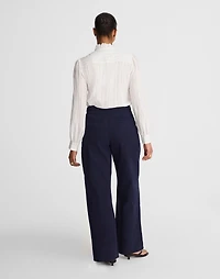 The Curvy Wide-Leg Pant in Garment-Dyed Twill | Madewell