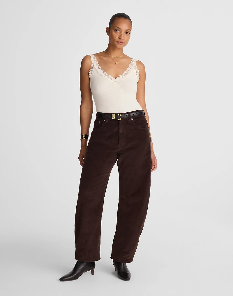 The Curvy Balloon Pant Corduroy | Madewell