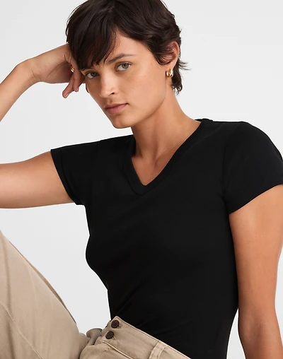 V-Neck Baby Tee | Madewell