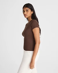 V-Neck Baby Tee | Madewell