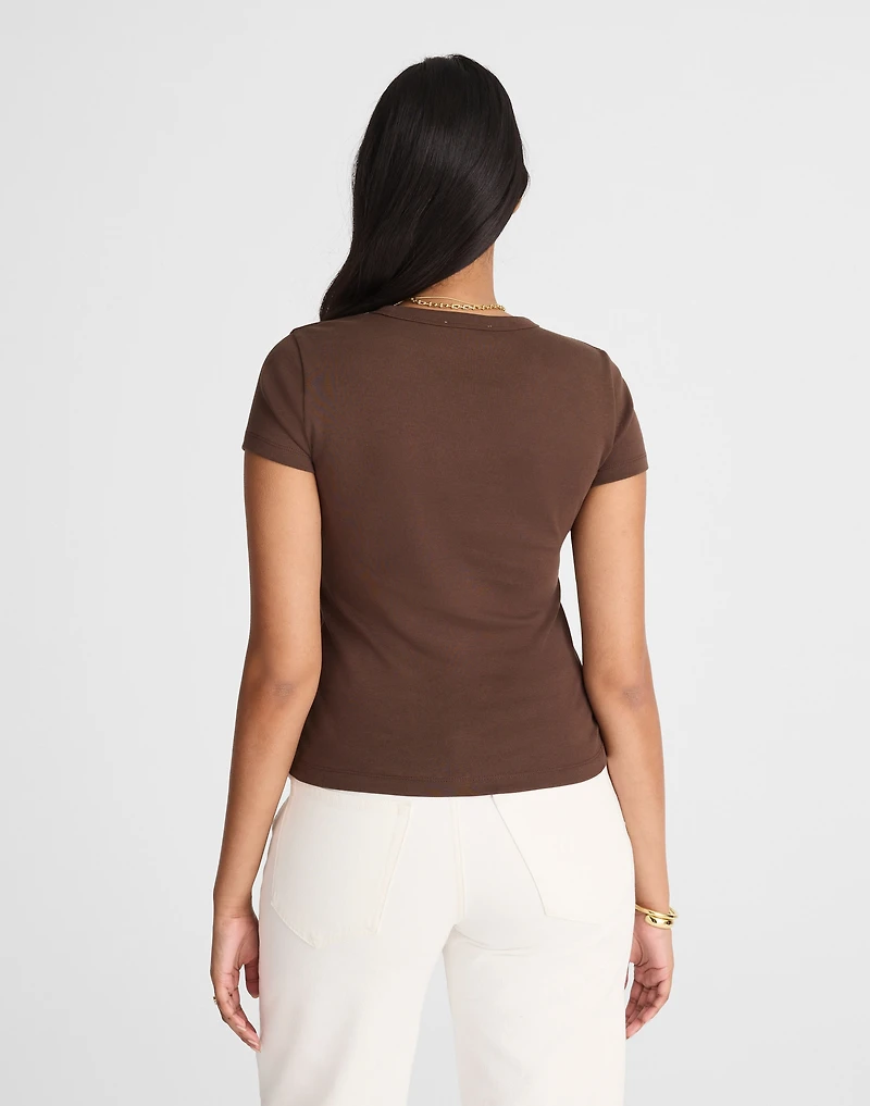 V-Neck Baby Tee | Madewell