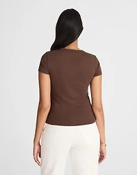 V-Neck Baby Tee | Madewell
