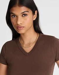 V-Neck Baby Tee | Madewell